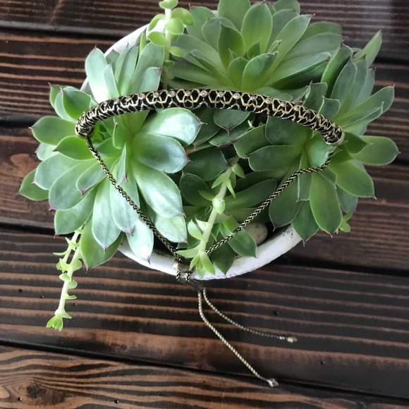 KS Lucy antique brass choker necklace - Picture 2 of 5